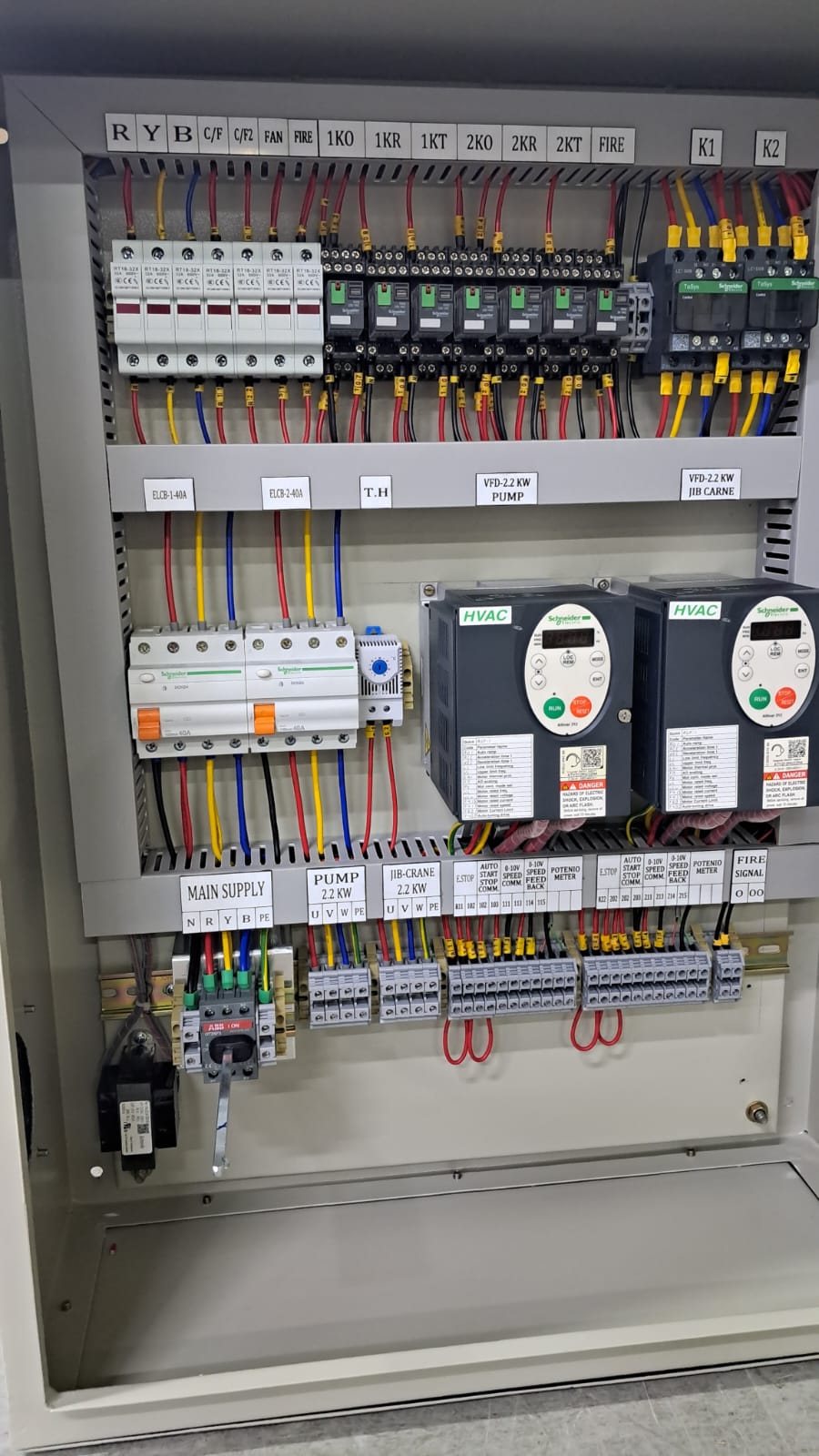 High-Capacity Pump Control Panel